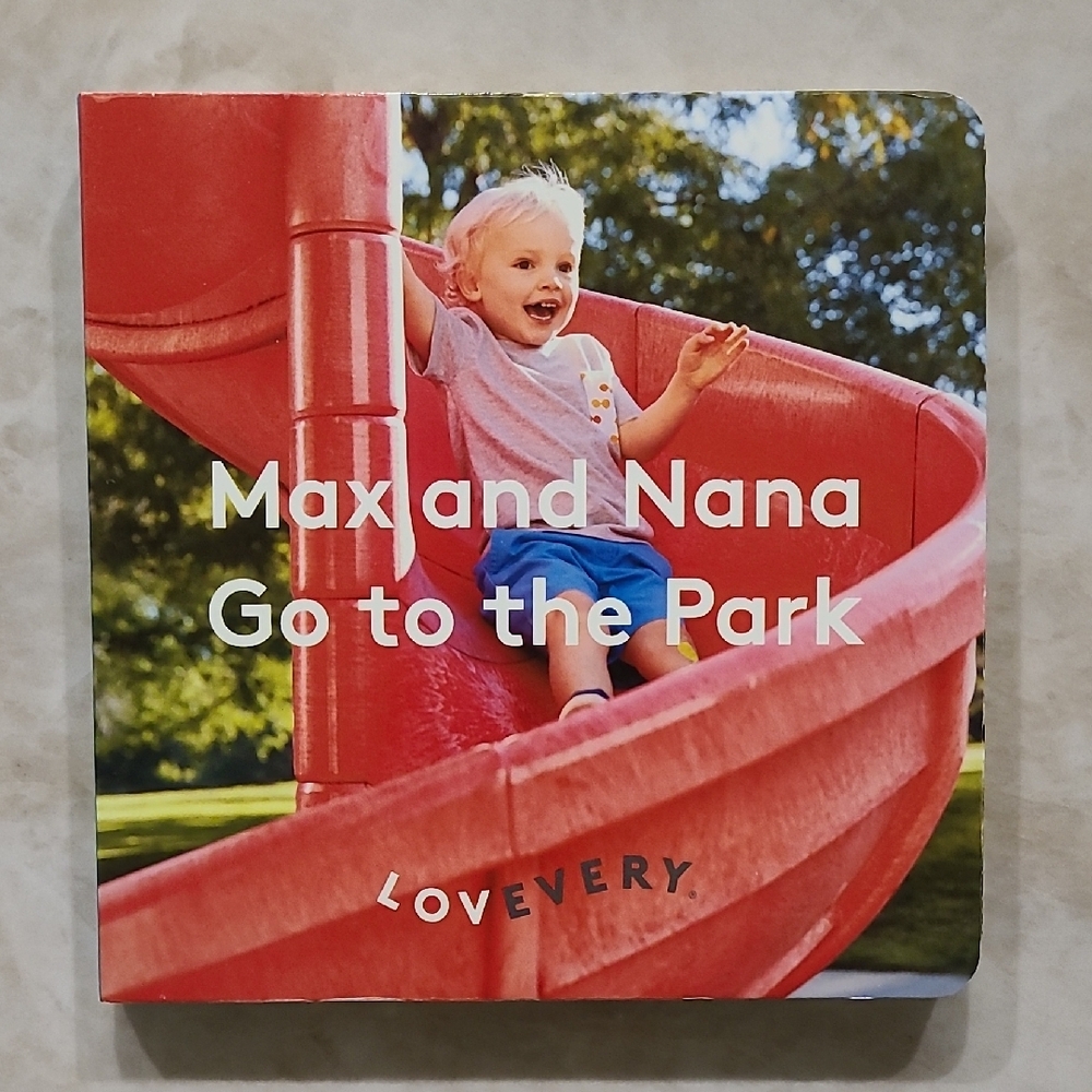 Lovevery Max and Nana Go to the Park Book The Adventurer Play Kit  16, 17, 18m